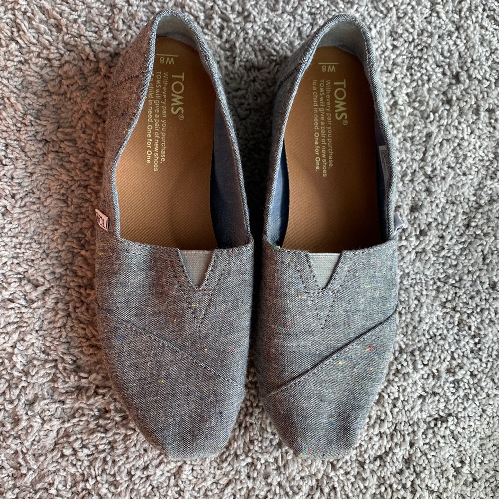 Like New Confetti TOMS